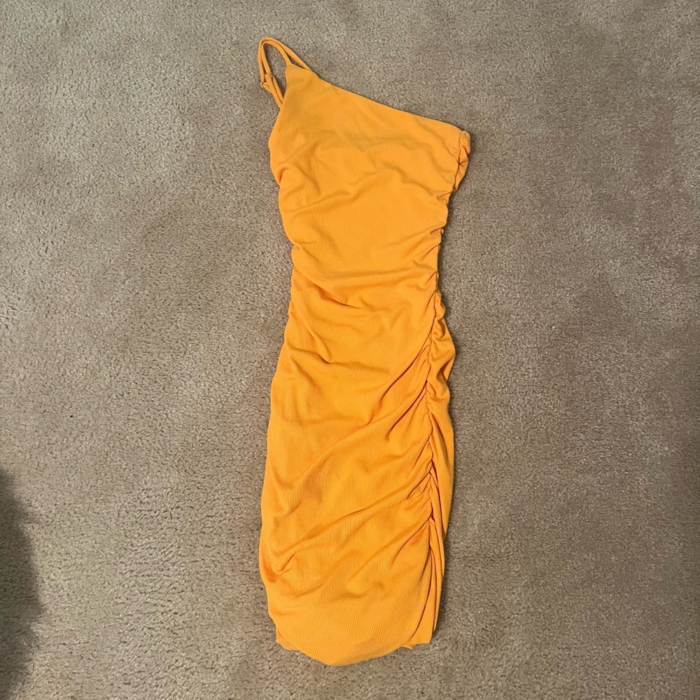 Princess Polly orange body con dress